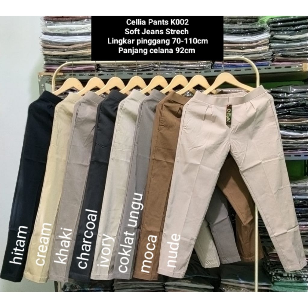 Celana cellia k002|celana kerja|Celana kantor|Cellia fashion