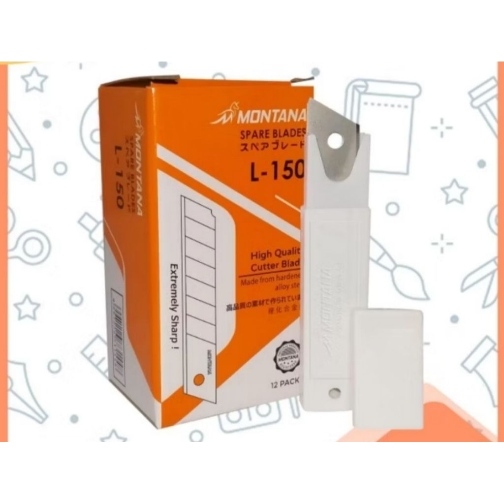 

montana isi cutter L-150 / Isi ulang / Refil cutter besar 1 tube isi 5