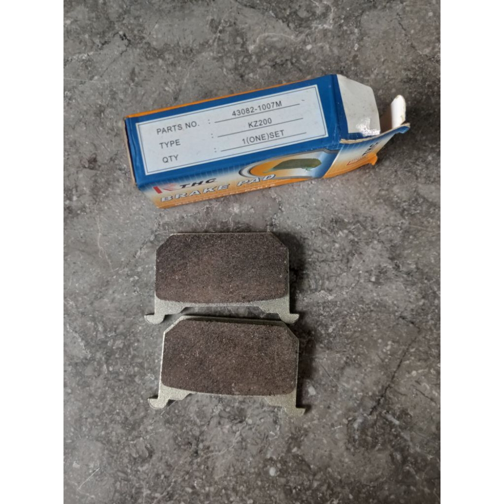 kampas rem depan cakram discpad Kawasaki Binter Merzy KZ200