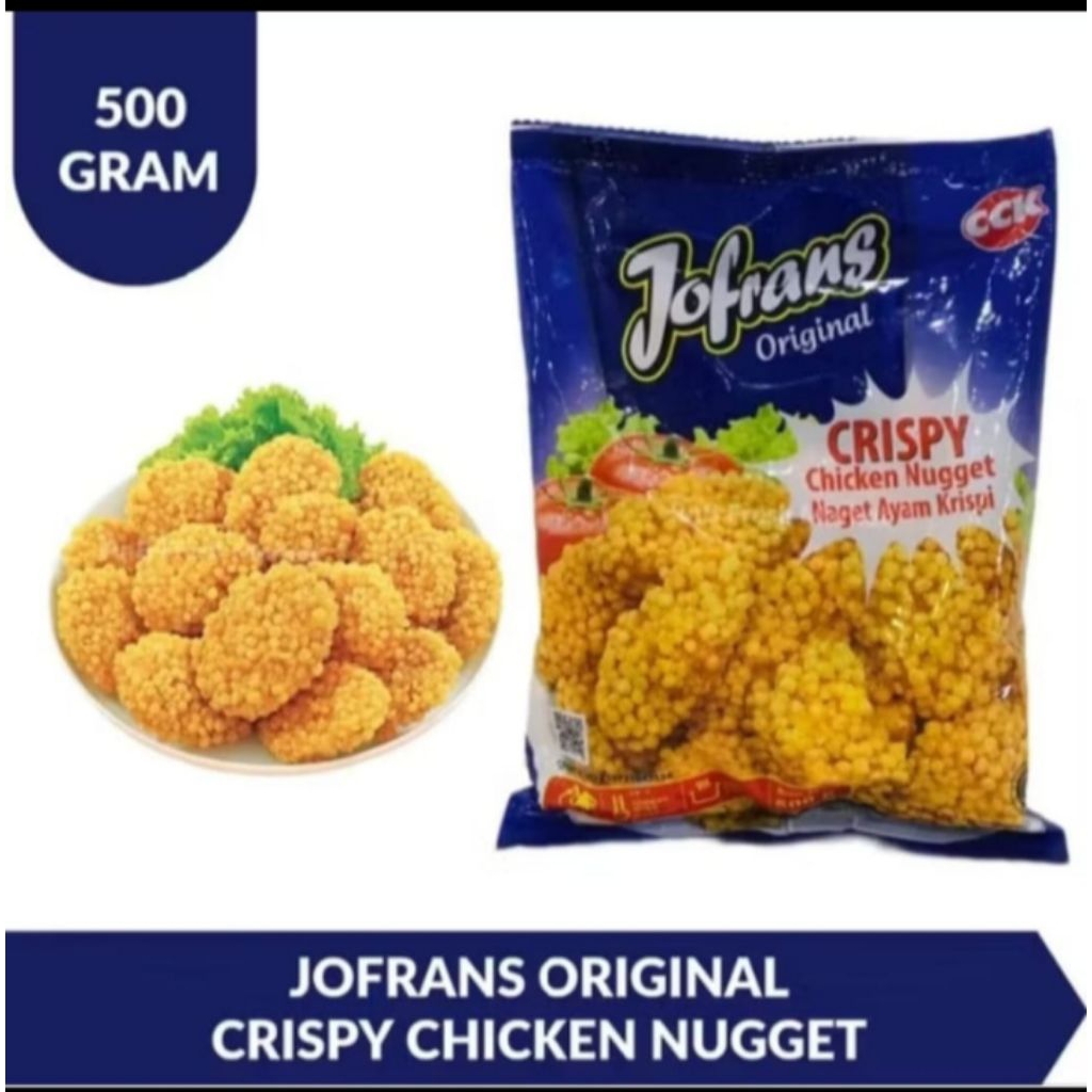 

jofrans crispy nuget 500gr