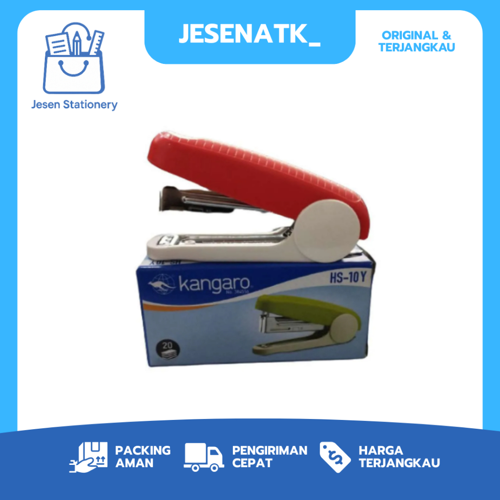 

Staples Kangaro HS-10Y Original: Mesin Staples Mini Praktis, Kuat & Desain Ergonomis!