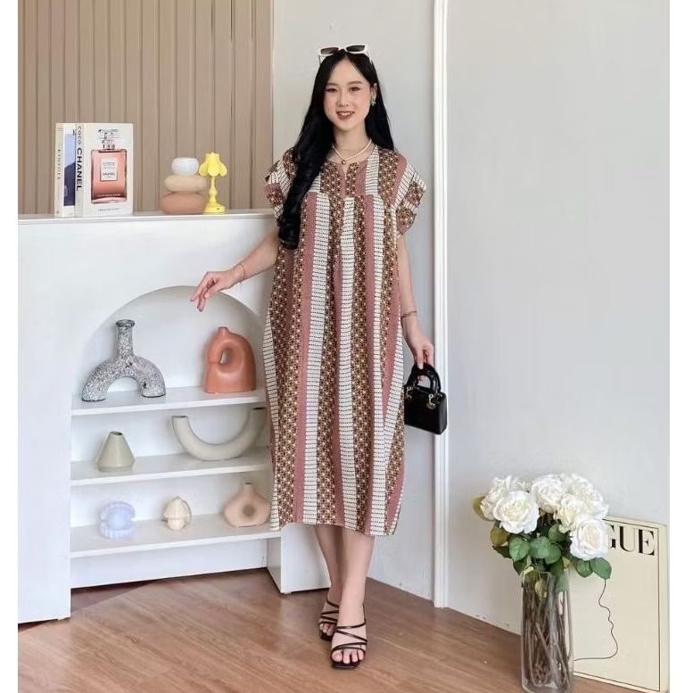 Vinie Dress by HD.id Dailywear Daster Remaja dan Busui Jumbo