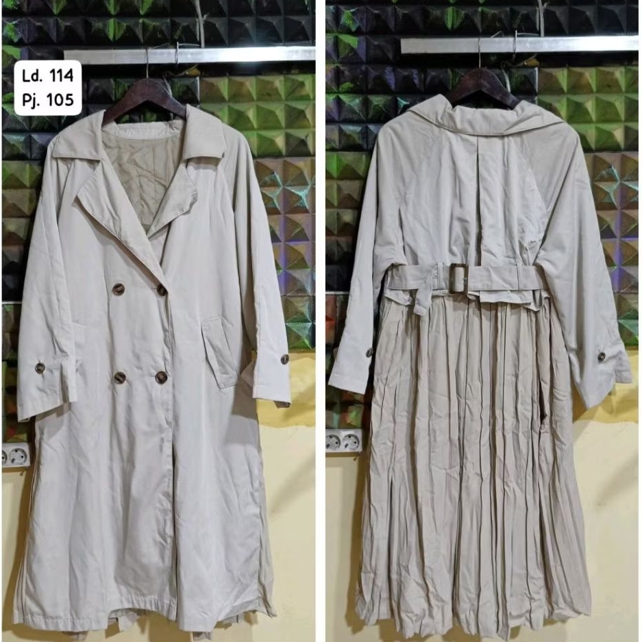 Coat Katun Premium Plisket