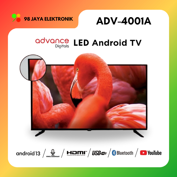 ADVANCE LED 40 INCH - 4001A - ANDROID TV