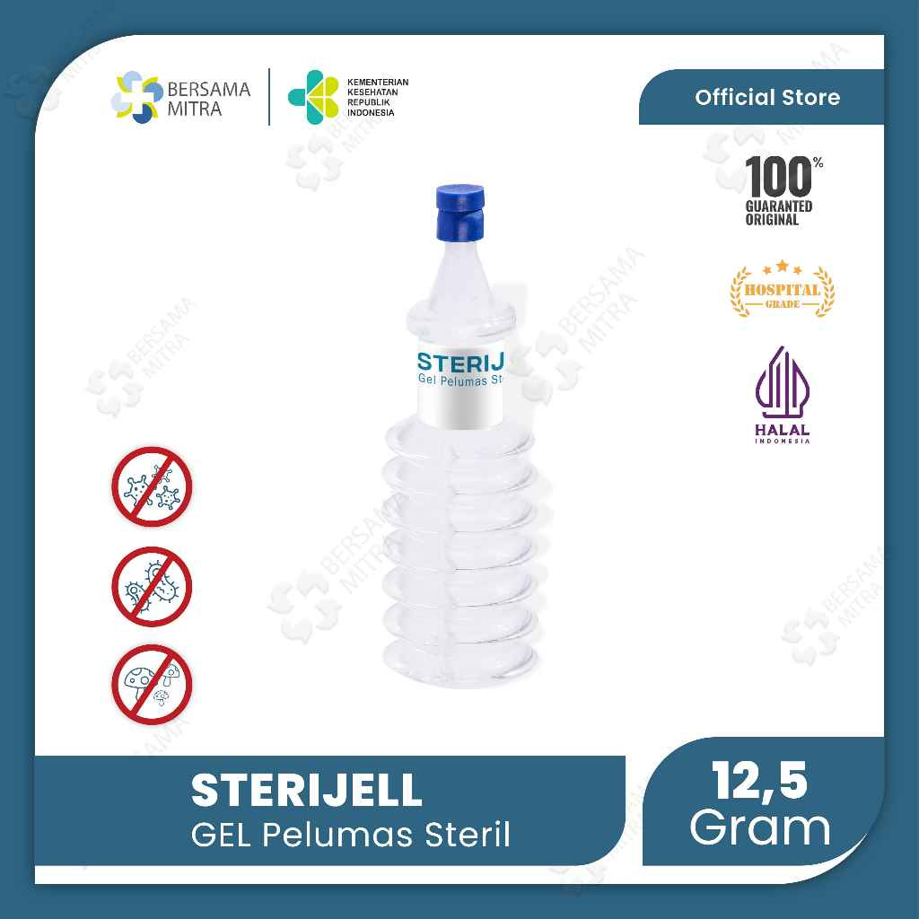 STERIJELL 12.5gr Gel Pelumas Steril