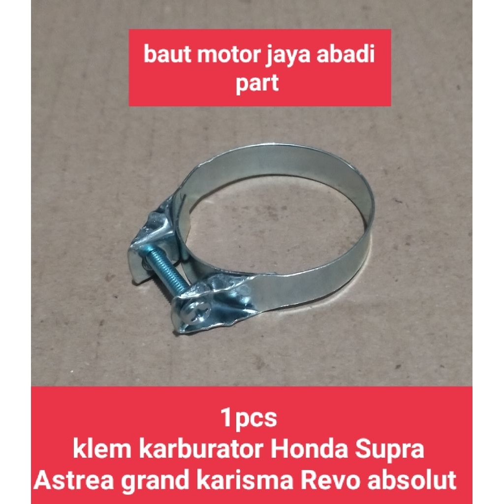 1pcs klem karburator Honda Supra Astrea grand karisma Revo absolut