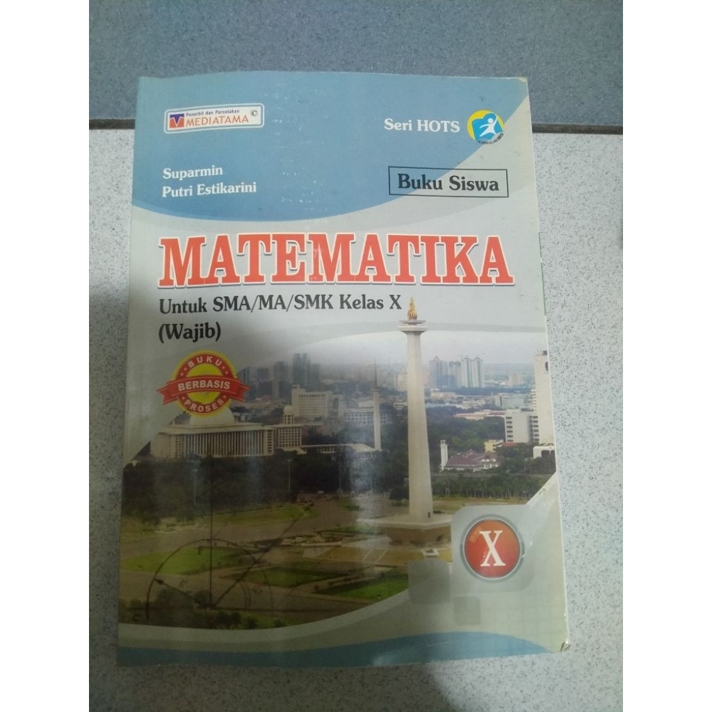 BUKU SMA MATEMATIKA KELAS 10 (MEDIATAMA)