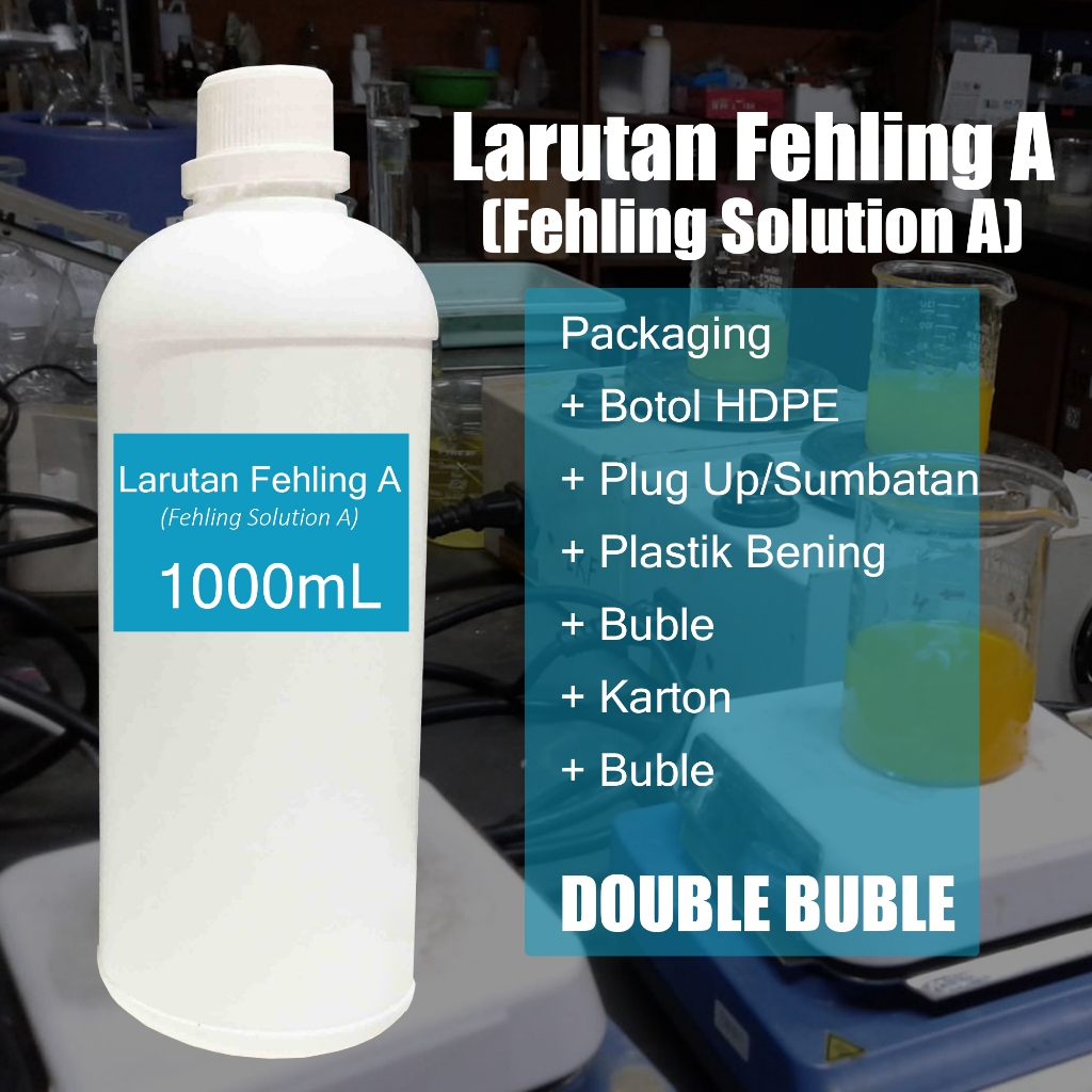 Larutan Fehling A 1000 ml dan Larutan Fehling B 1000 ml / Reagen Fehling A dan Reagen Fehling B