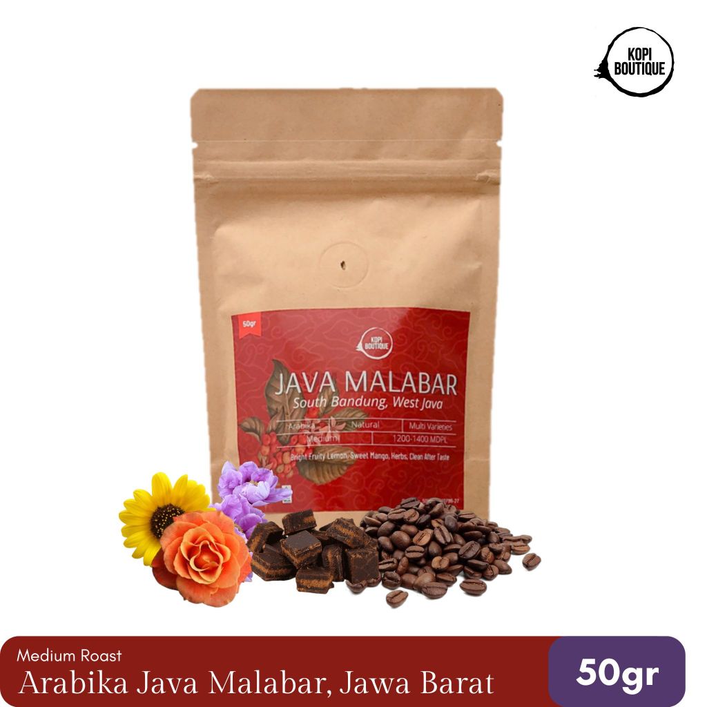 

Kopi Arabica Java Malabar 50gr - Kopi Jawa Barat