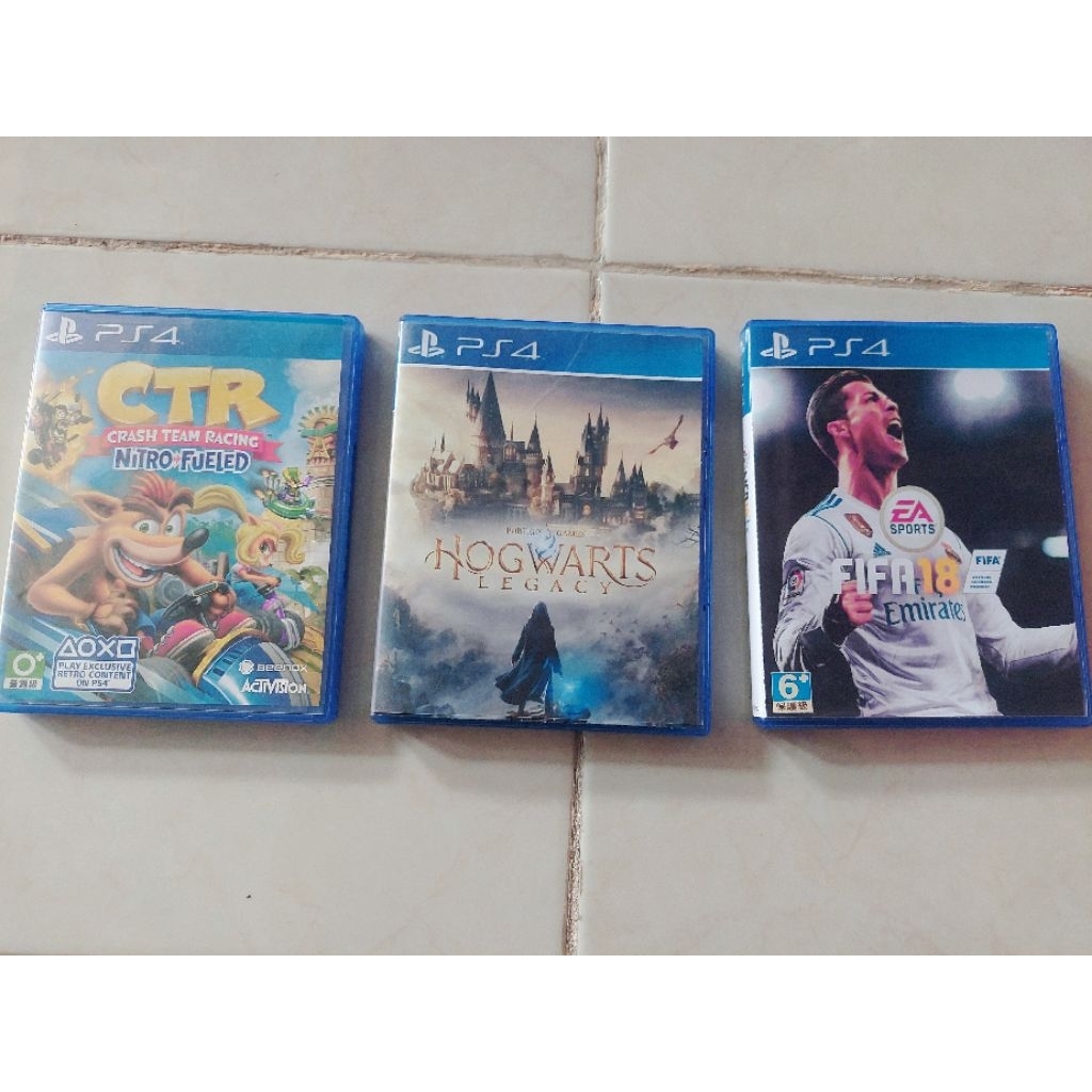 CTR HOGWARTS LEGACY FIFA 18 PS4 BD