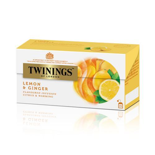 

[oddsolshop] pekanbaru/Twinings Lemon Ginger Infusion Citrus & Warming Tea 25GR Kantong Teh