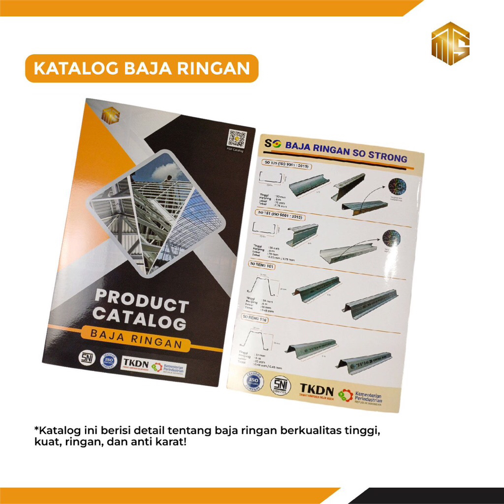 [KATALOG BAJA RINGAN] Katalog Baja Ringan Murah/ Katalog Baja Ringan Terlengkap/ Katalog Baja Ringan