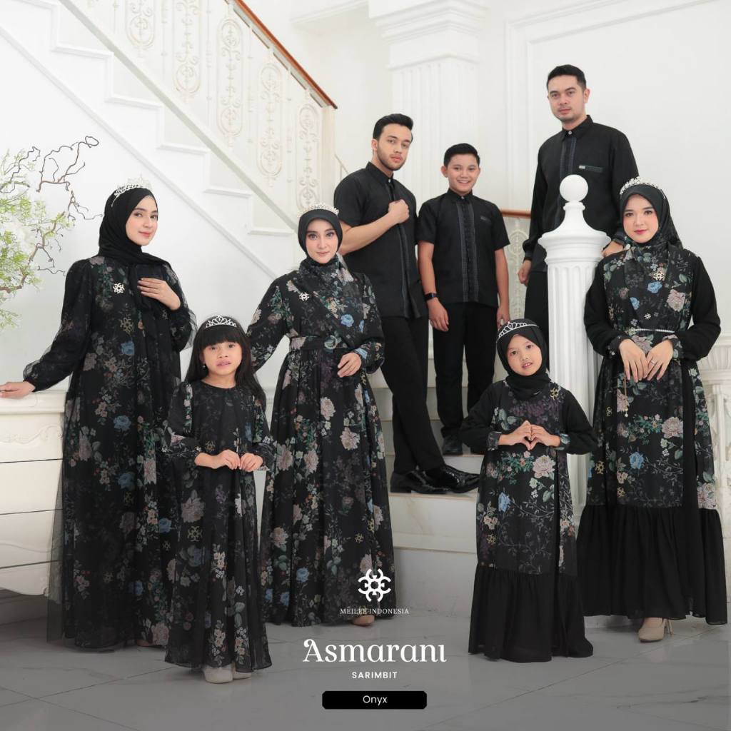 MEILEE - Asmarani Sarimbit Series Onyx Seragaman Keluarga