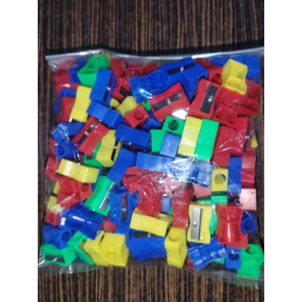 

200 PCS SERUTAN KOTAK MIX WARNA
