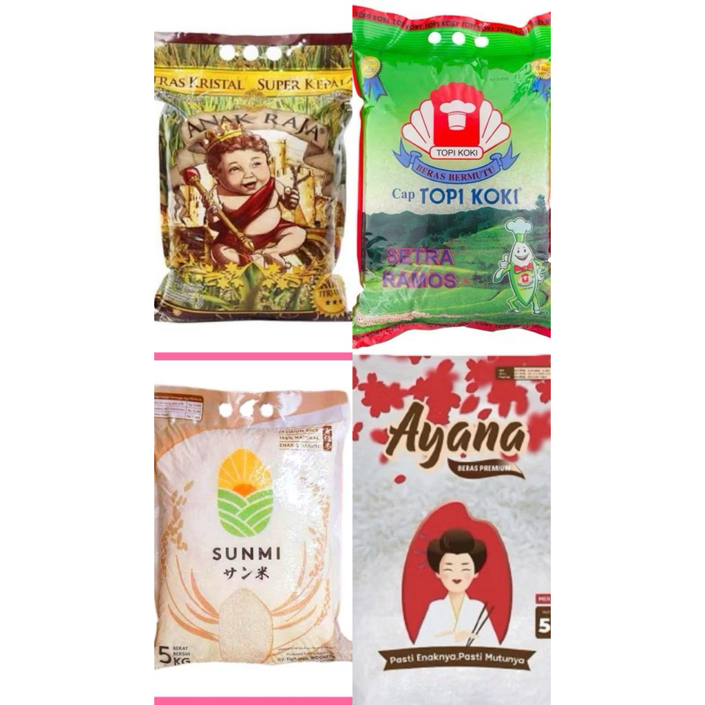 

Beras Premium MURAH 5kg