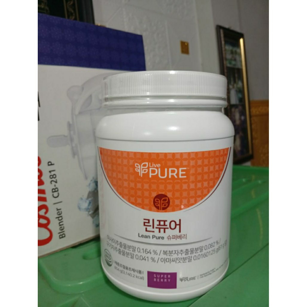 

LIVE PURE LEAN PURE SHAKE MEAL ORIGINAL FROM KOREA
