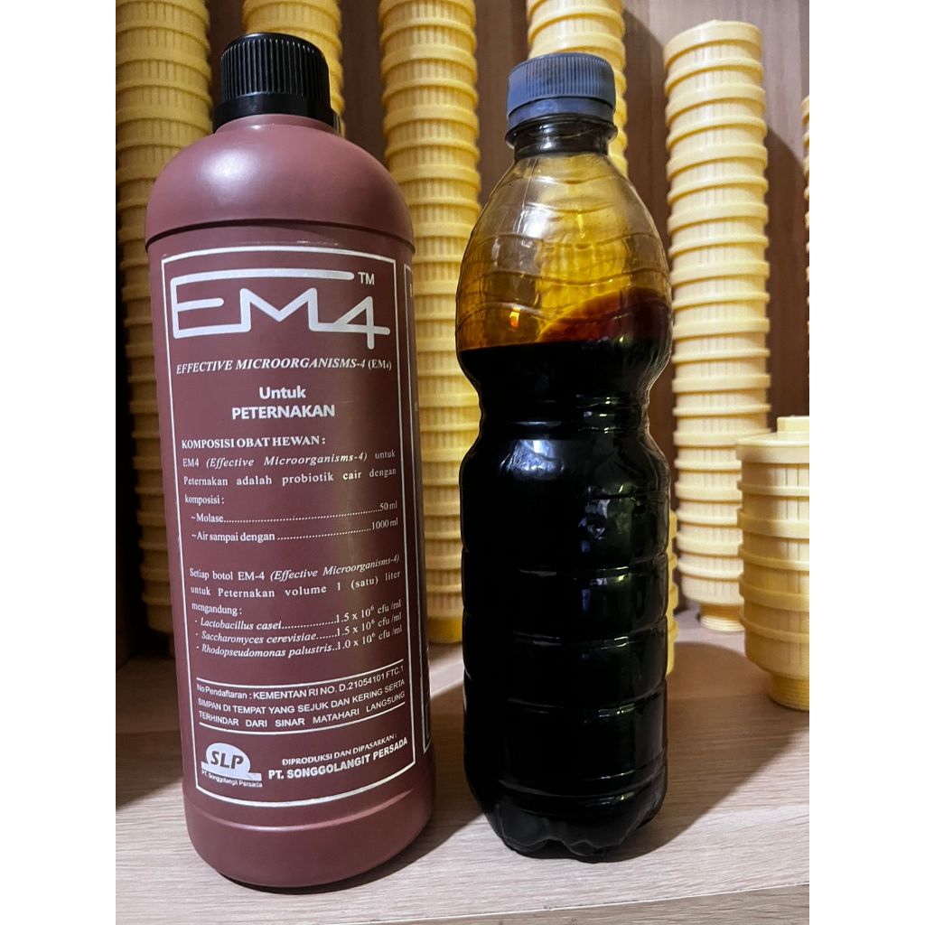 TETES TEBU UNTUK SAPI 1kg + EM4 PETERNAKAN 1 LITER