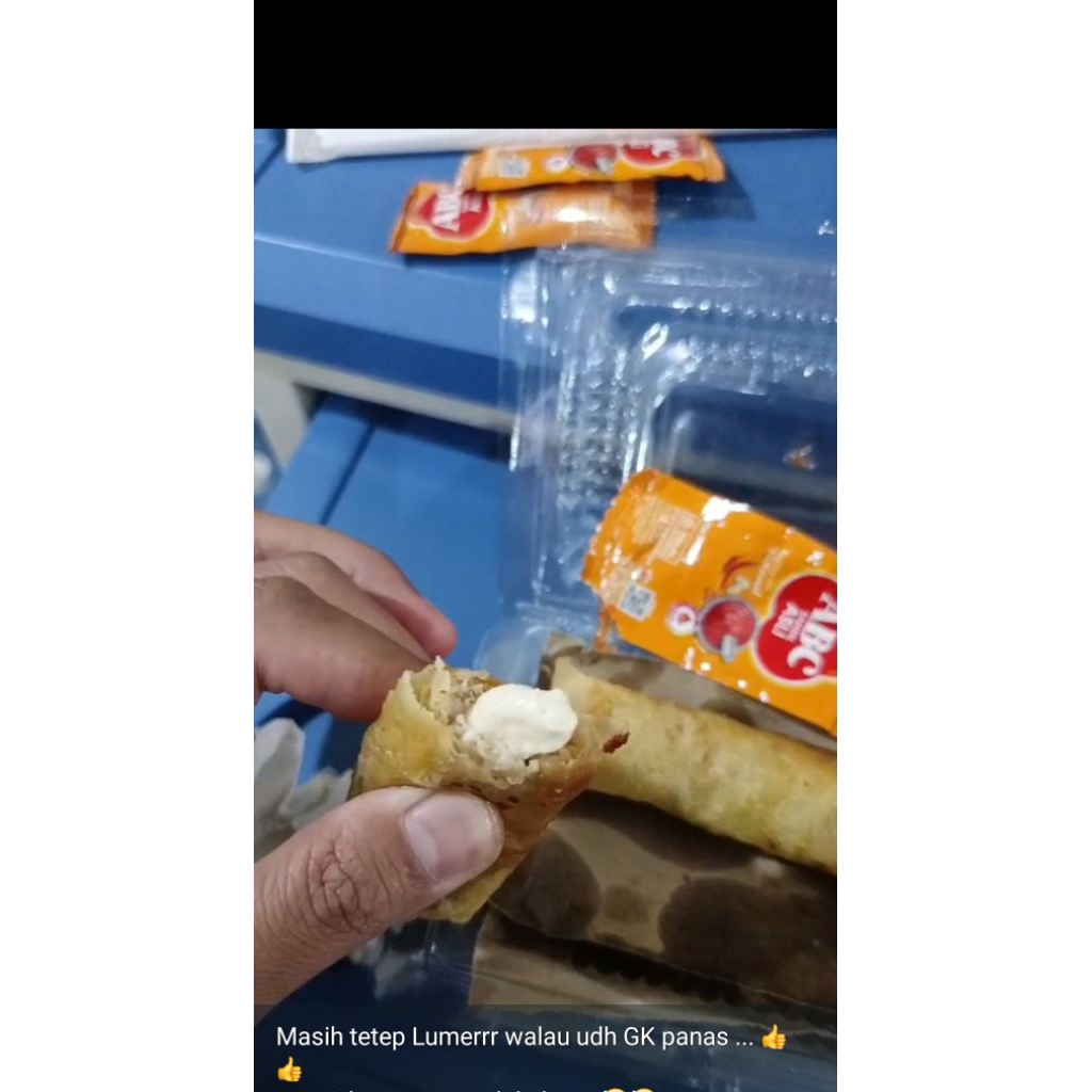 

Dimsum goreng keju lumer