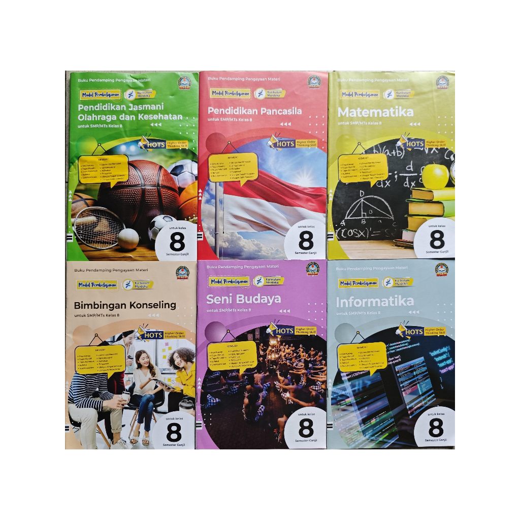 LKS BISA SMP KELAS 8 KM SENI BUDAYA. BAHASA BALI,  IPA, IPS, MATEMATIKA, BAHASA INDO, BAHASA INGGRIS