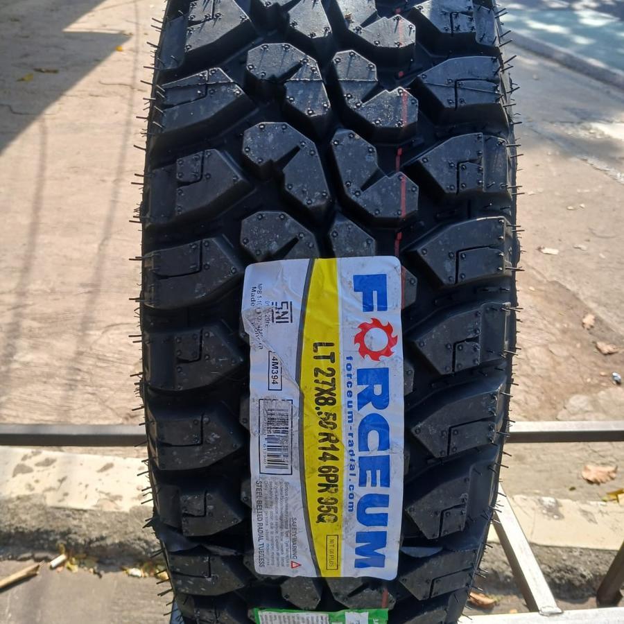 ban mobil off road ring 14 FORCEUM M/T 08 PLUS 27 8,5 R14 ban mobil tubles kembangan pacul kuat