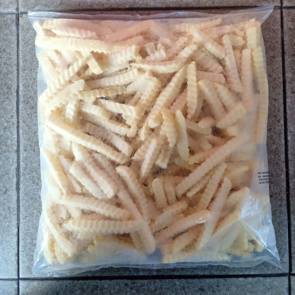 

Kentang snowvalley crincle 2 kg