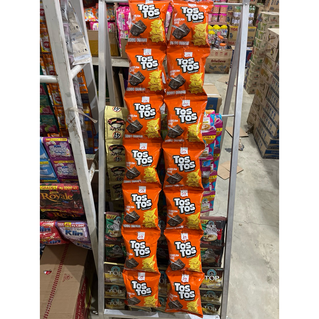 

dua kelinci Tos Tos tortilla chips korean BBQ sachet