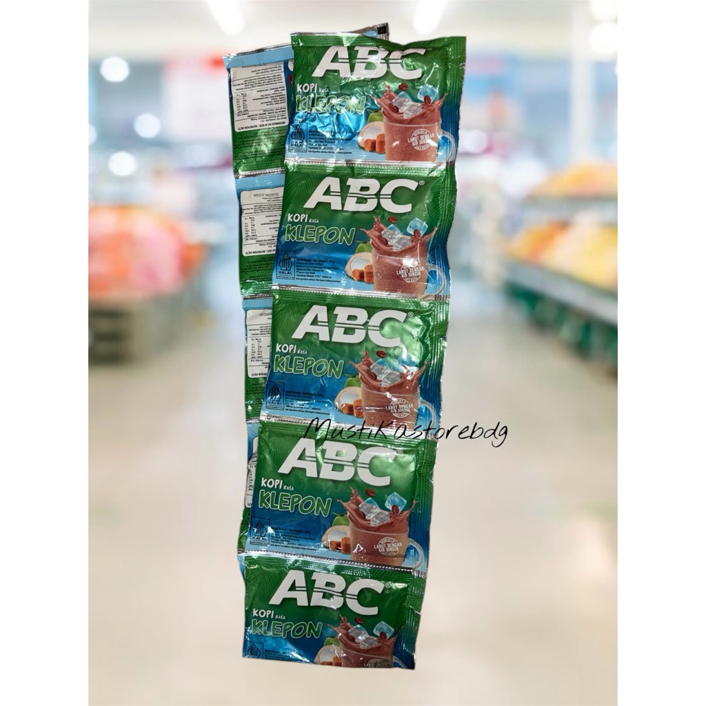 

Renceng ABC Klepon Isi 10 Sachet