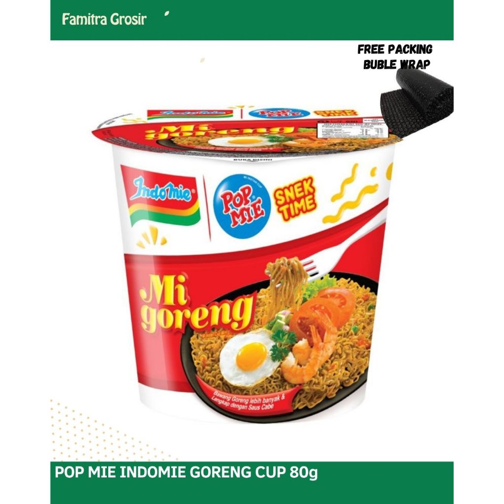 

POP MIE INDOMIE GORENG CUP