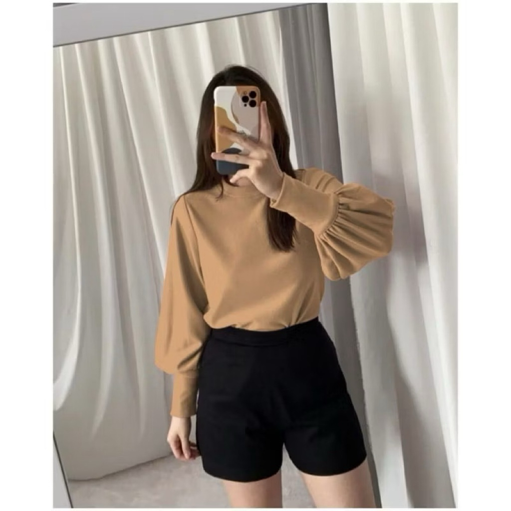 Blouse Balonix Lengan Balon / Blouse Lengan Panjang