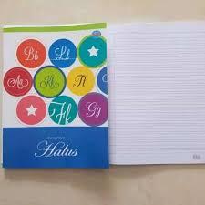 

Buku Halus Sinar Dunia isi 38 lembar
