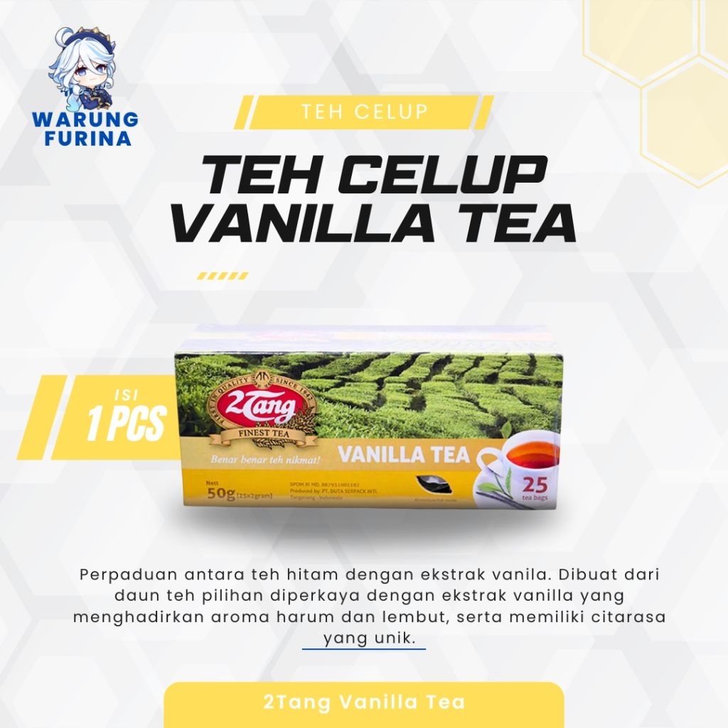 

2Tang Teh Celup Vanila 50gr