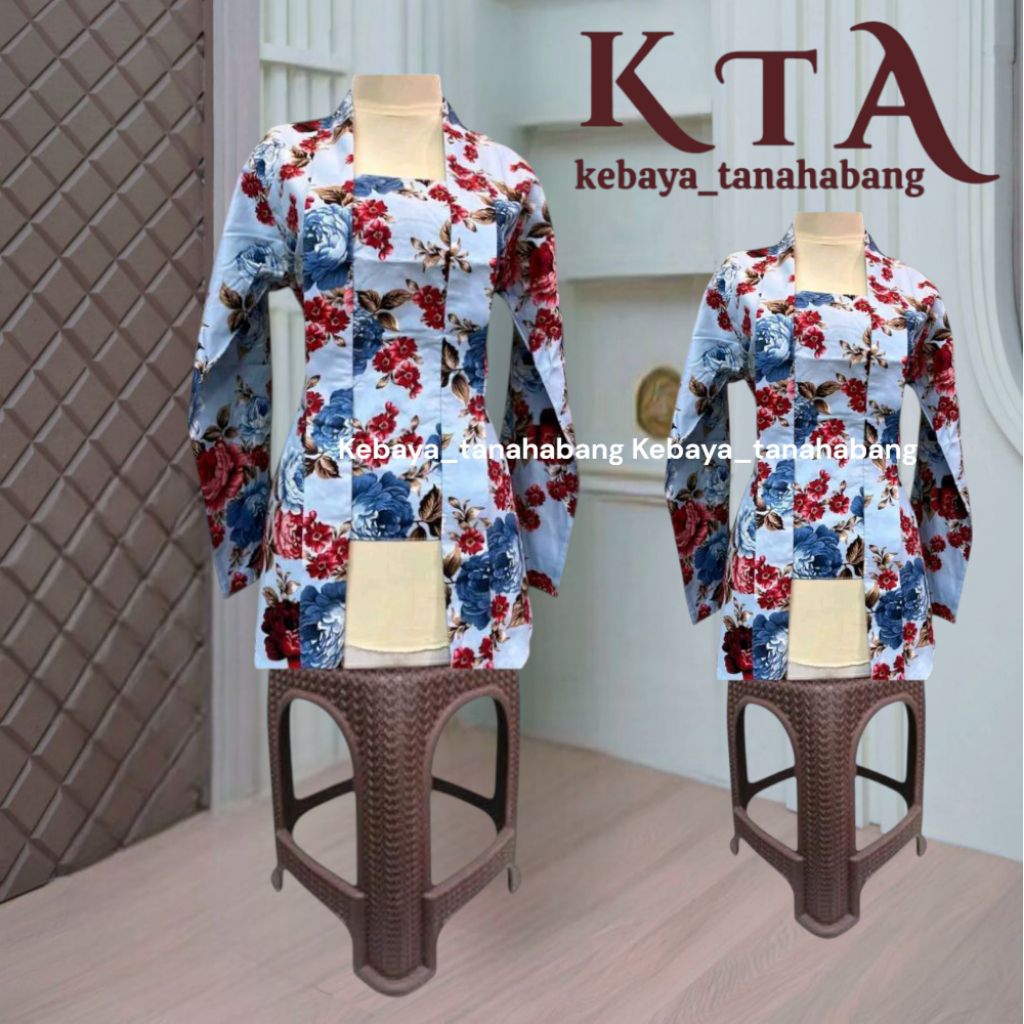 Kebaya_tanahabang 1652 - Atasan Kebaya Kutubaru - Kebaya Kutubaru Lengan Panjang - Atasan Kebaya Kat