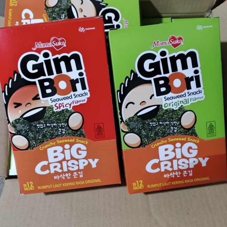 

Snack Nori Big Crispy 1 boks (12 sachet)