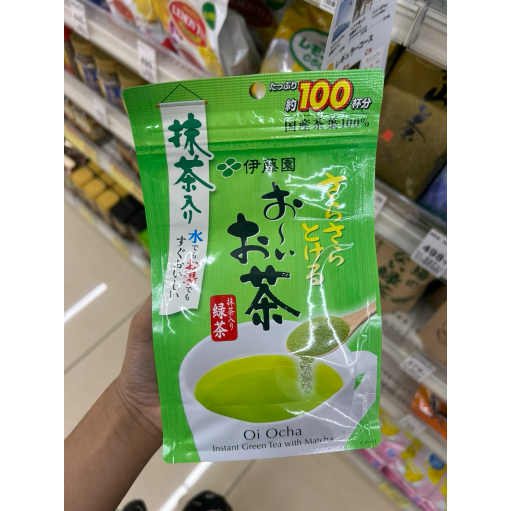 

Minuman serbuk Greentea ocha Japan