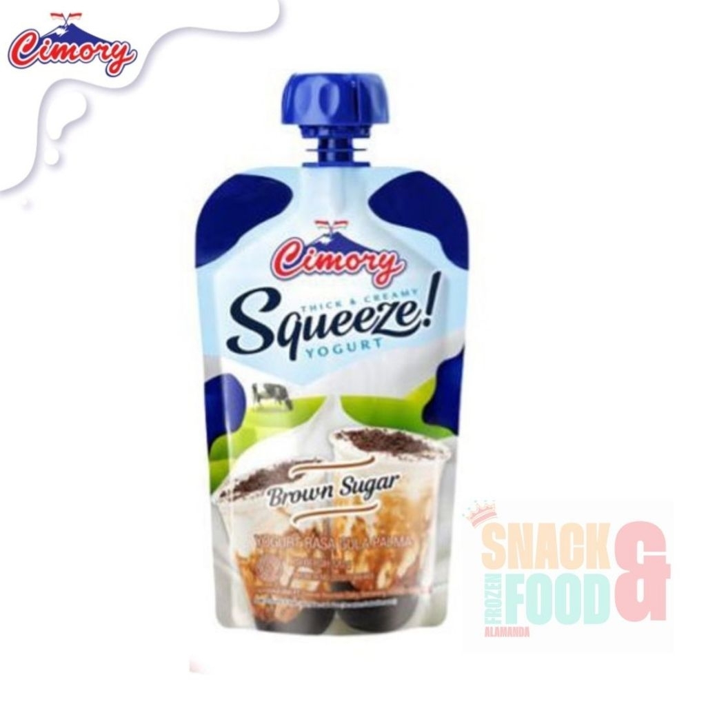 

Cimory Yogurt Squeeze Brown Sugar - 1 pc