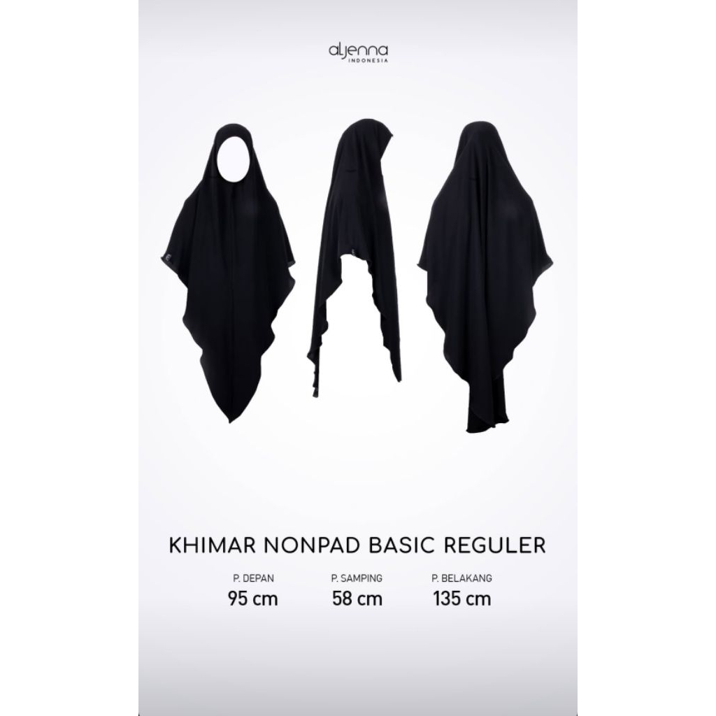 KHIMAR NONPAD BY ALJENNA