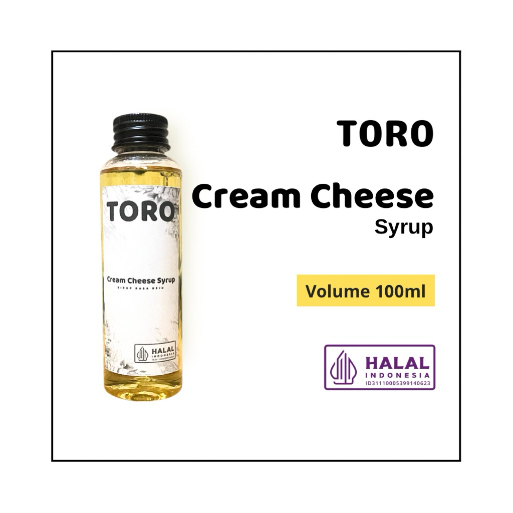 

Cream Cheese Syrup | Sirup Rasa Keju 100ml