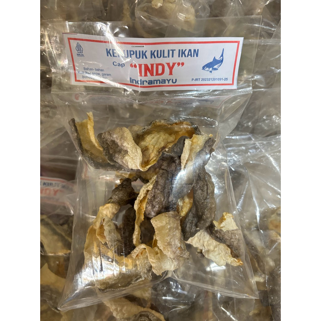 

krupuk kulit ikan remang cap INDY
