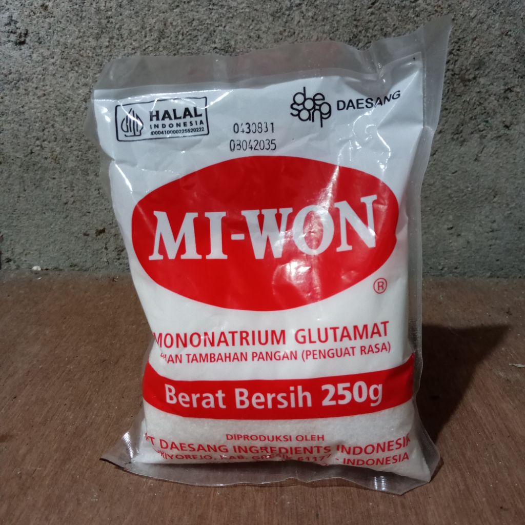 

MIWON 250gr MSG penguat rasa