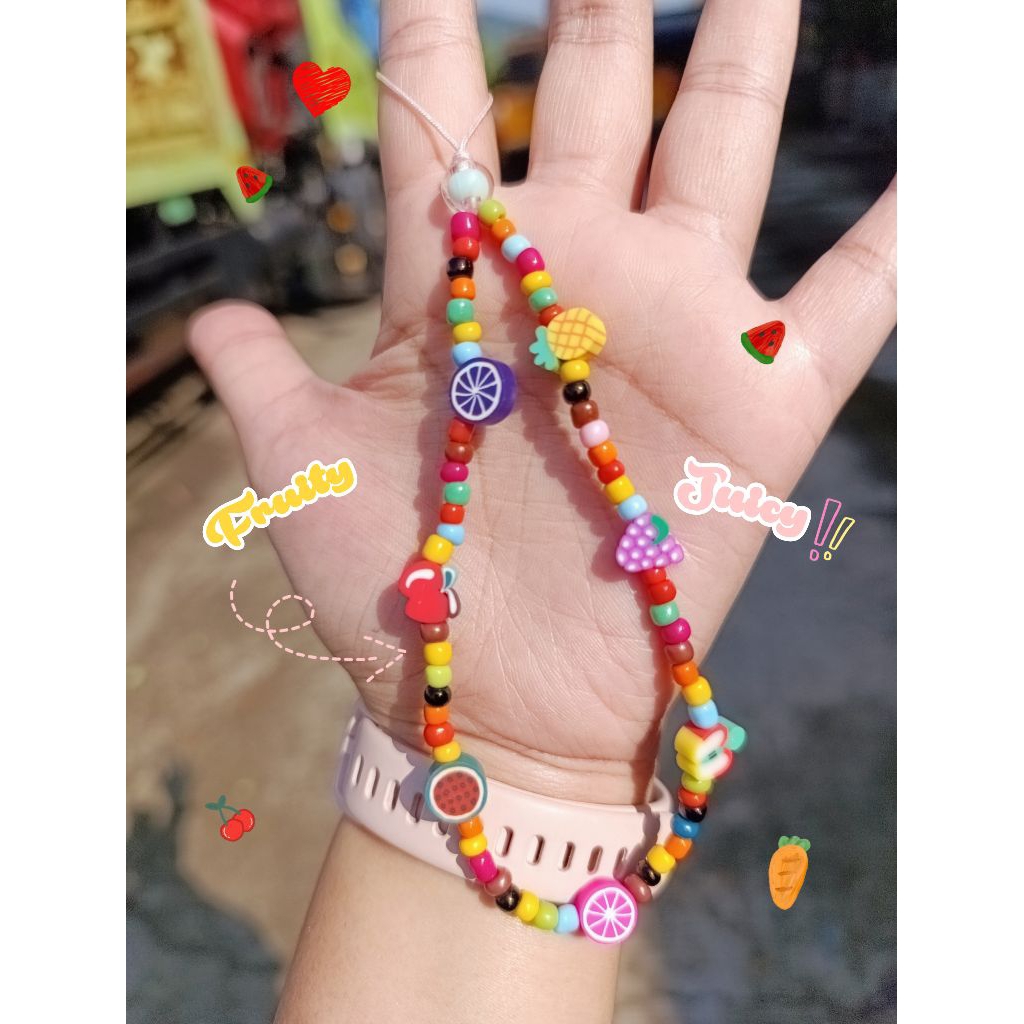 Strap Phone aesthetic mote lucu gantungan hp kekinian gantungan hp korean style