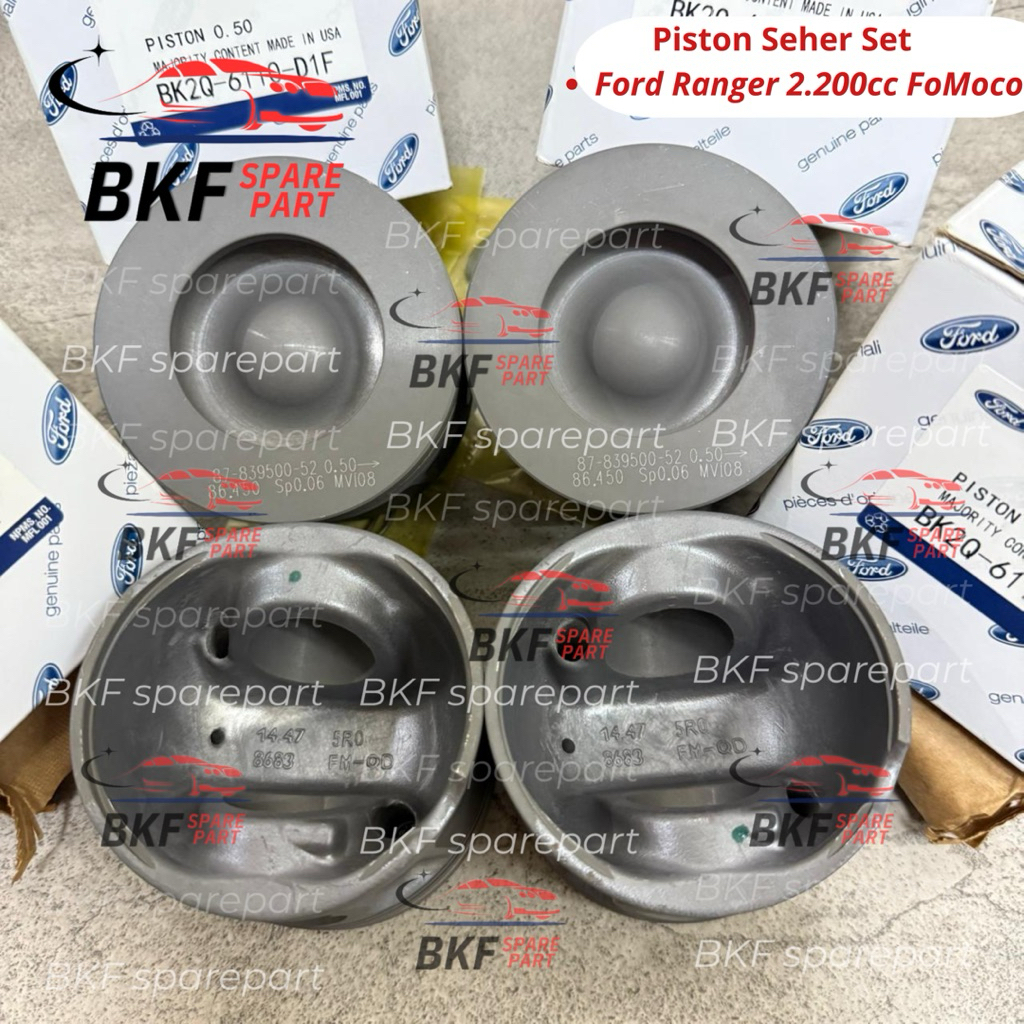 Piston Seher Ford Ranger 2.2 2200cc Original Fomoco 1 Set 4 Pcs