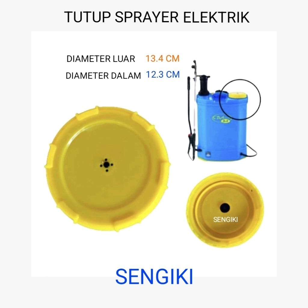 SENGIKI - TUTUP TANGKI ELEKTRIK TUTUP SPRAYER ELEKTRIK SEMPROT HAMA