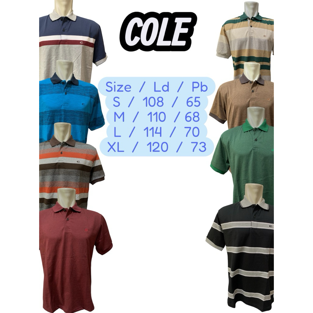 kaos kerah cole