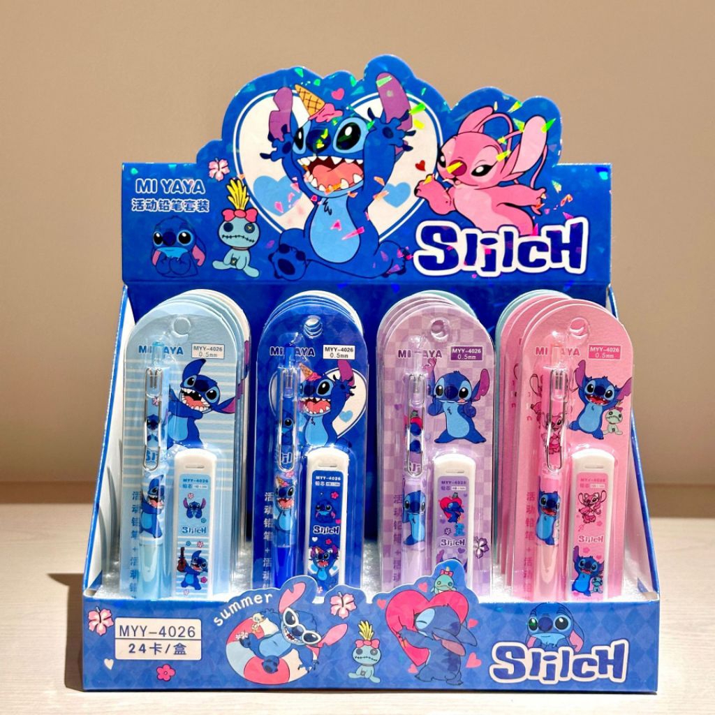 

Pensil Mekanik & Refill Lilo & Stitch Lucu – Set Alat Tulis Anak