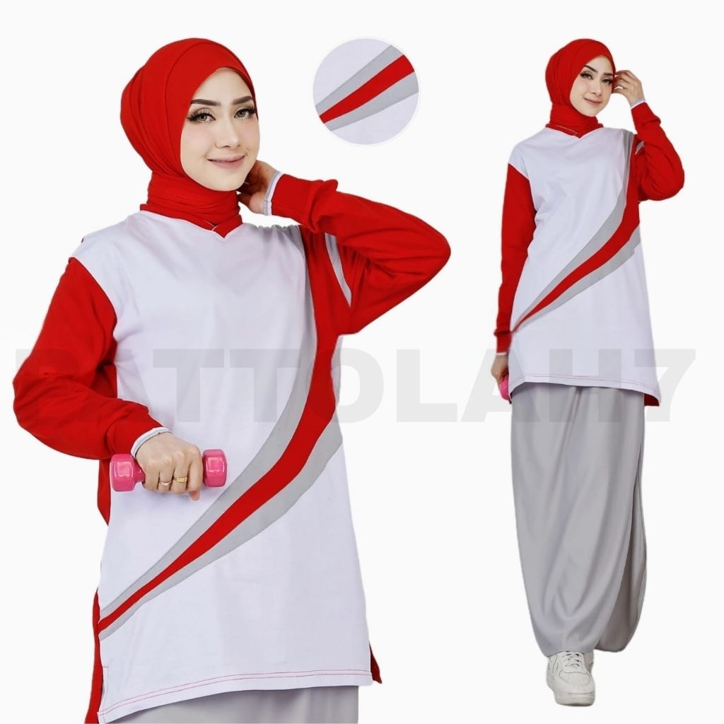 STELAN ROCELLA SENAM MUSLIMAH/STELAN WANITA/KAOS OLAHRAGA WANITA/ROCELLA WANITA/STELAN ROK WANITA MU