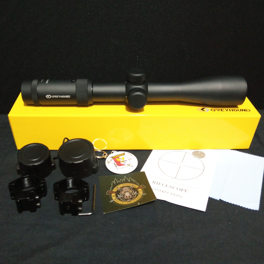 TELESKOP GREYHOUND 2-10X40 / TELESKOP RETIKEL MILDOT (SC2034)