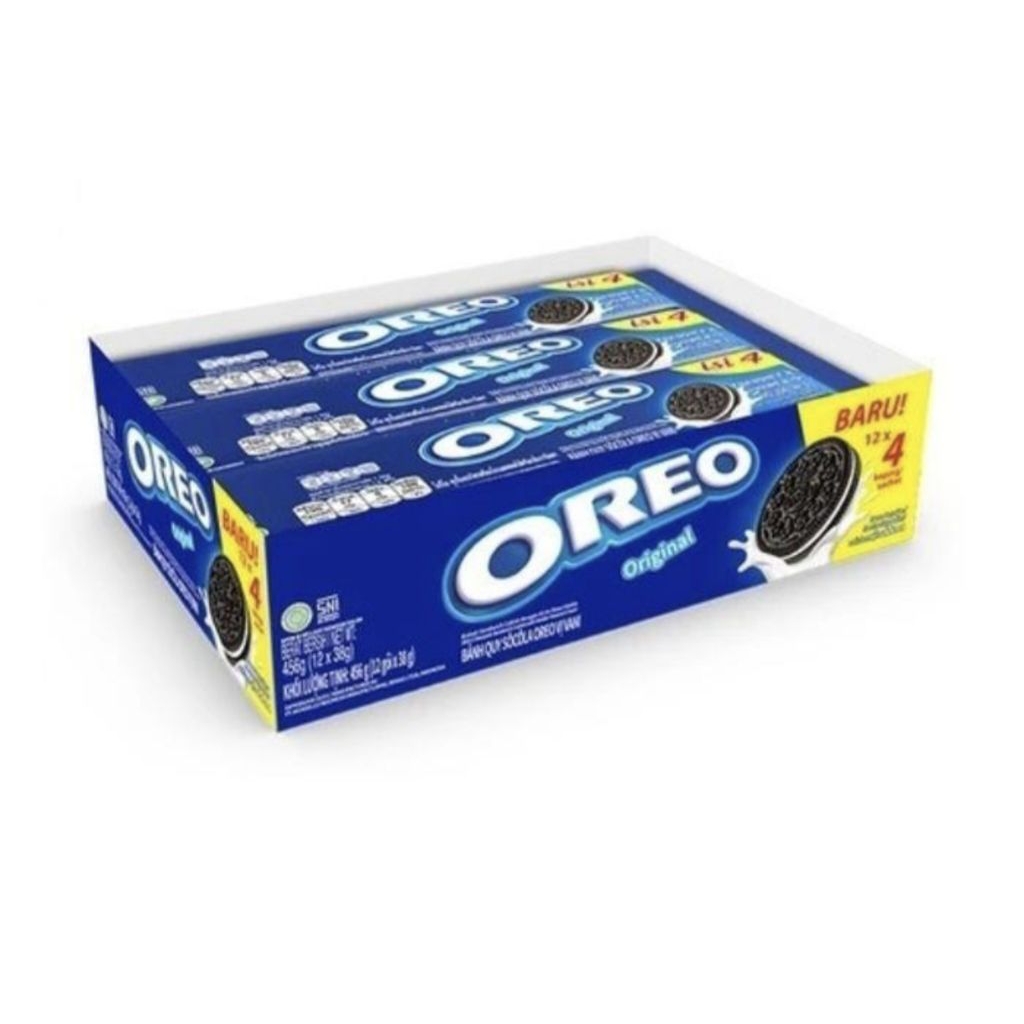 

oreo biskuit original box isi 12 pcs