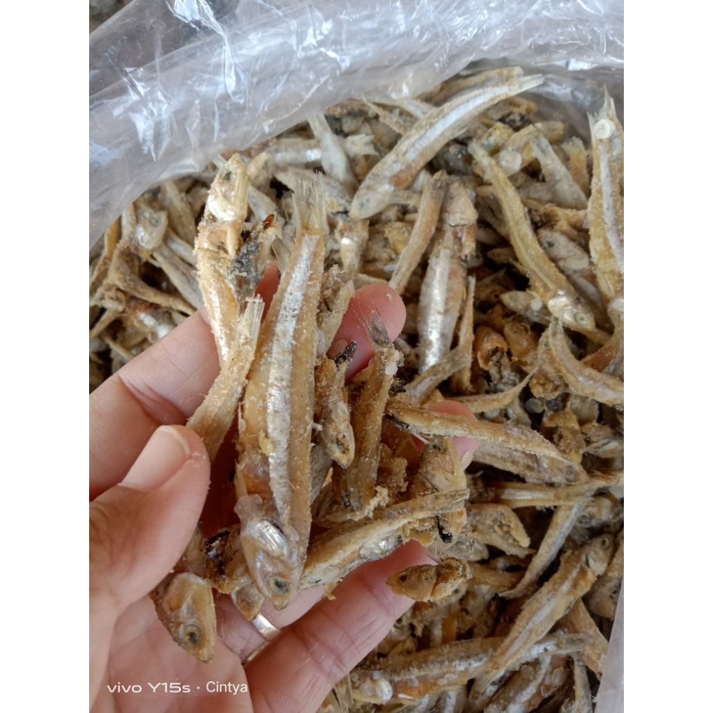 

teri asin kualitas premium kemasan standing pouch