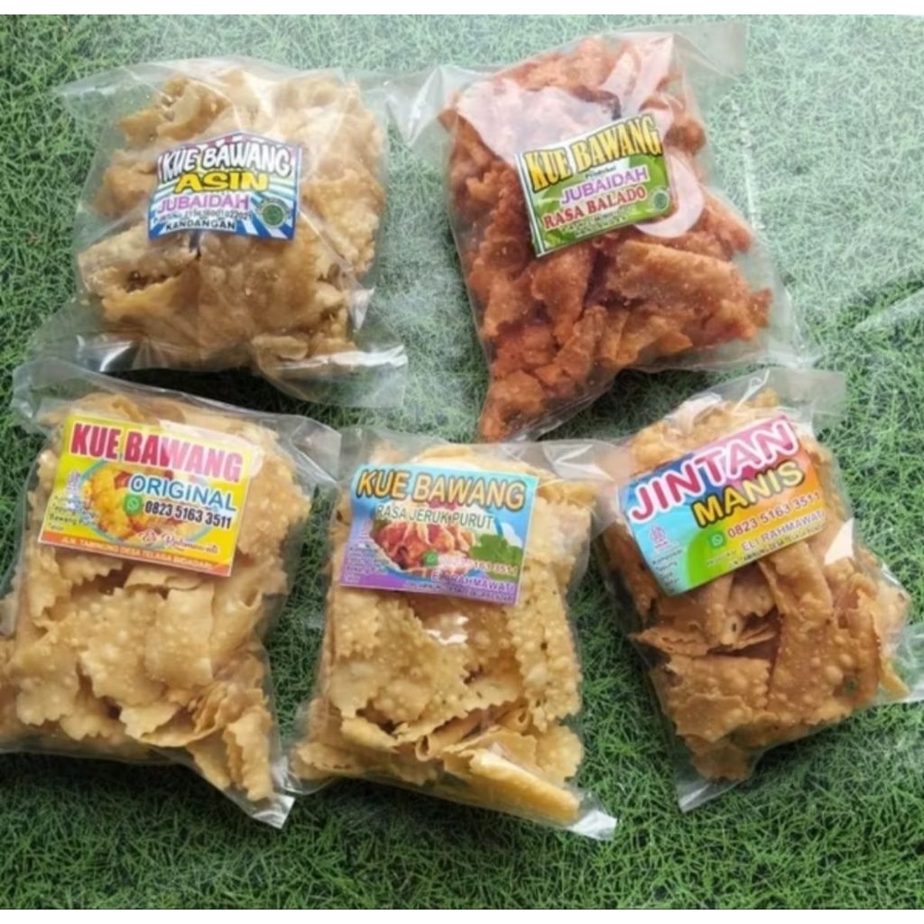 

kue bawang khas telaga bidadari 10 bungkus