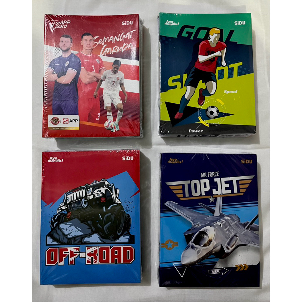 

BUKU TULIS SIDU 38 LEMBAR ISI 10PCS